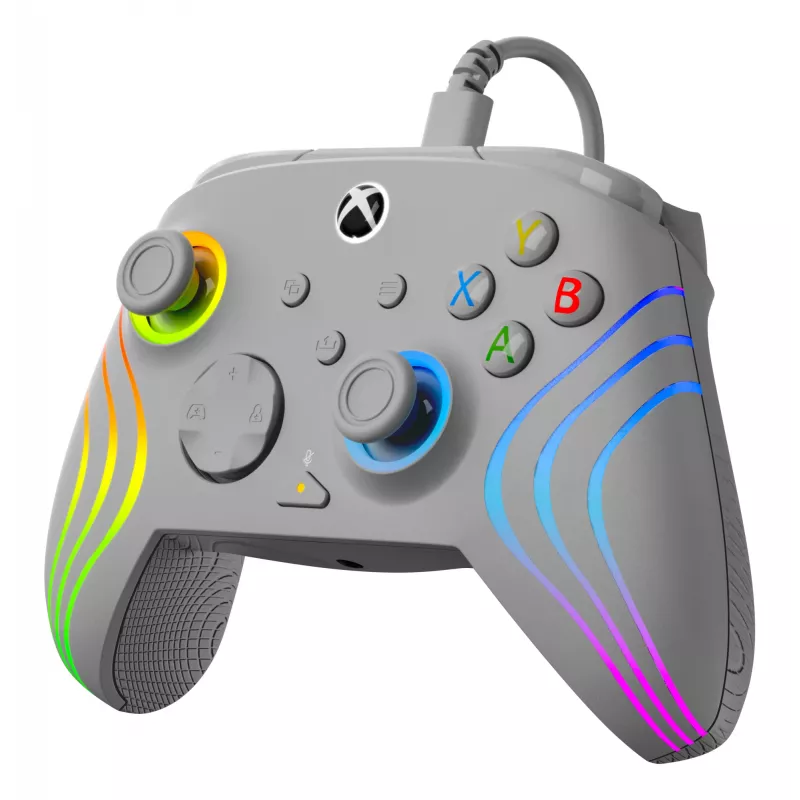 Žaidimų pultas Turtle Beach Afterglow Wave Grey USB, skirtas PC ir Xbox Series