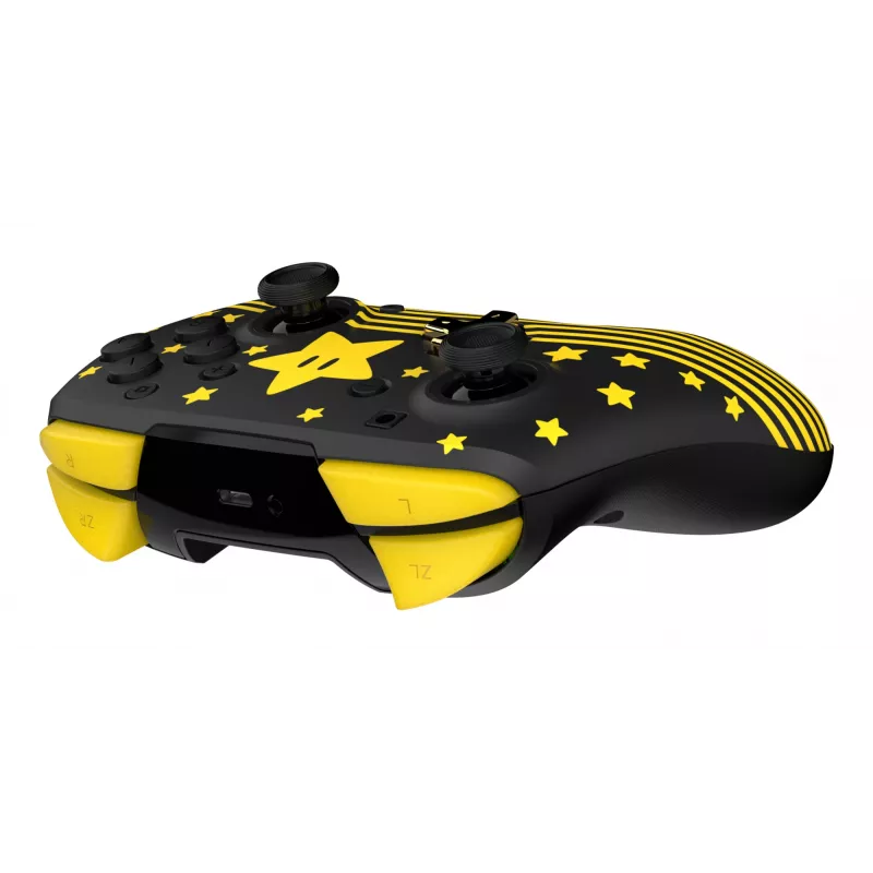 Žaidimų pultas Turtle Beach Rematch Black Gold Yellow Bluetooth, skirtas Nintendo Switch