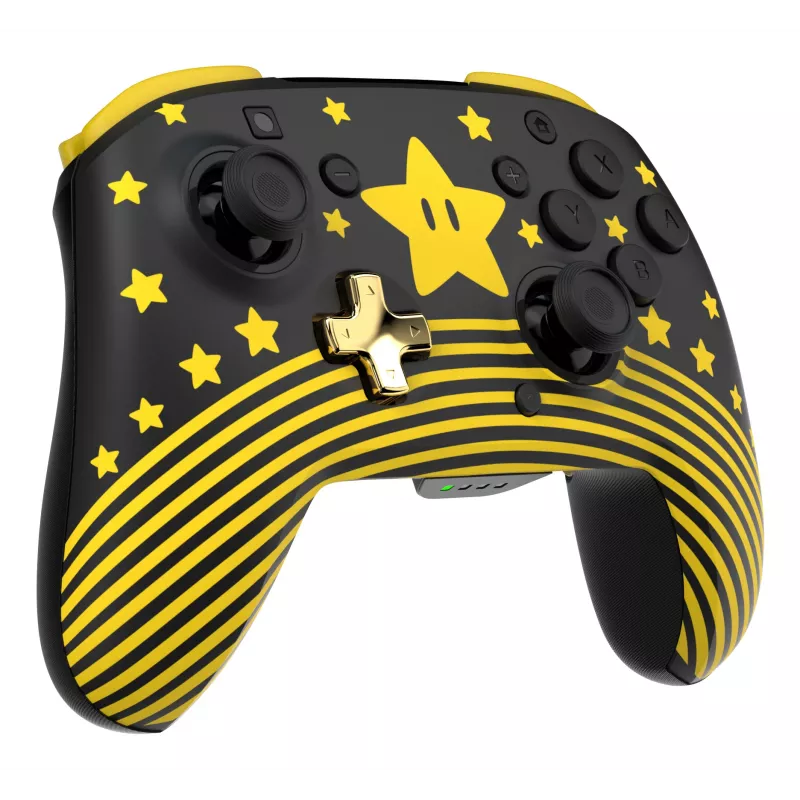 Žaidimų pultas Turtle Beach Rematch Black Gold Yellow Bluetooth, skirtas Nintendo Switch