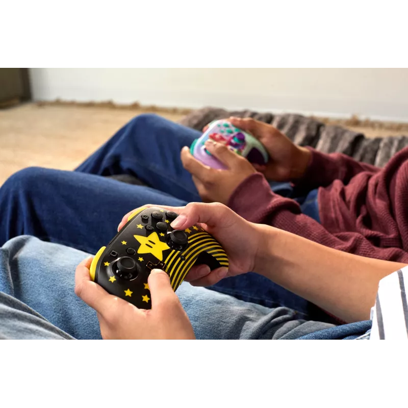 Žaidimų pultas Turtle Beach Rematch Black Gold Yellow Bluetooth, skirtas Nintendo Switch