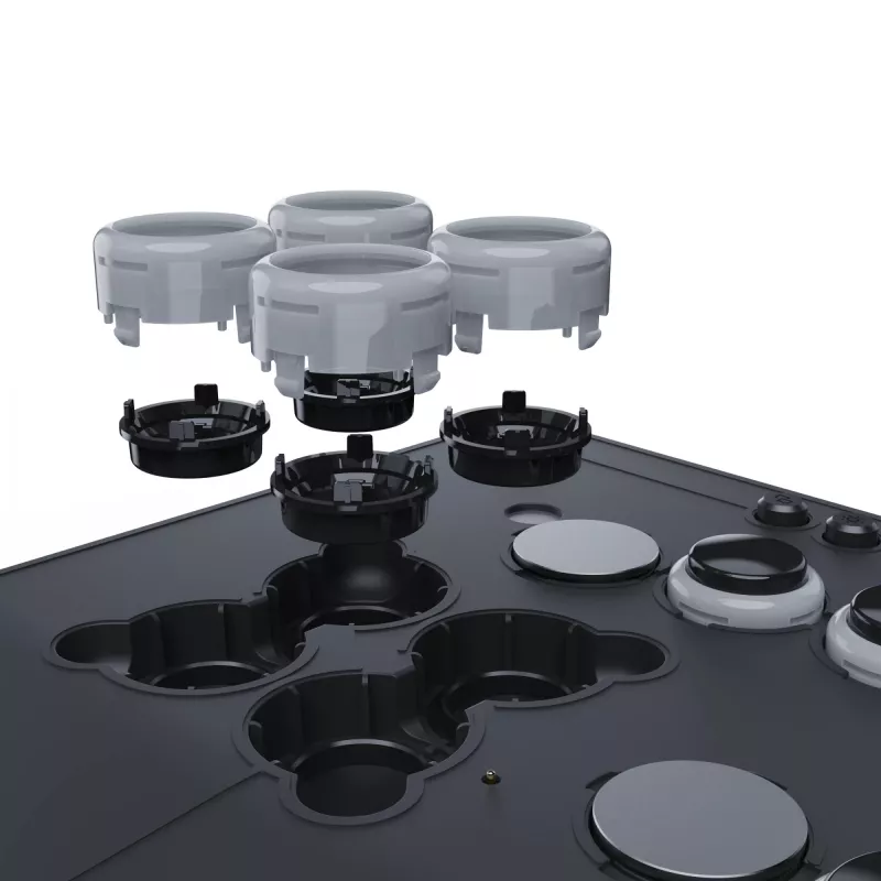 PDP Victrix Pro KO Leverless Fight Stick pilka USB kovų pultas PC, Xbox Series S, Xbox Series X