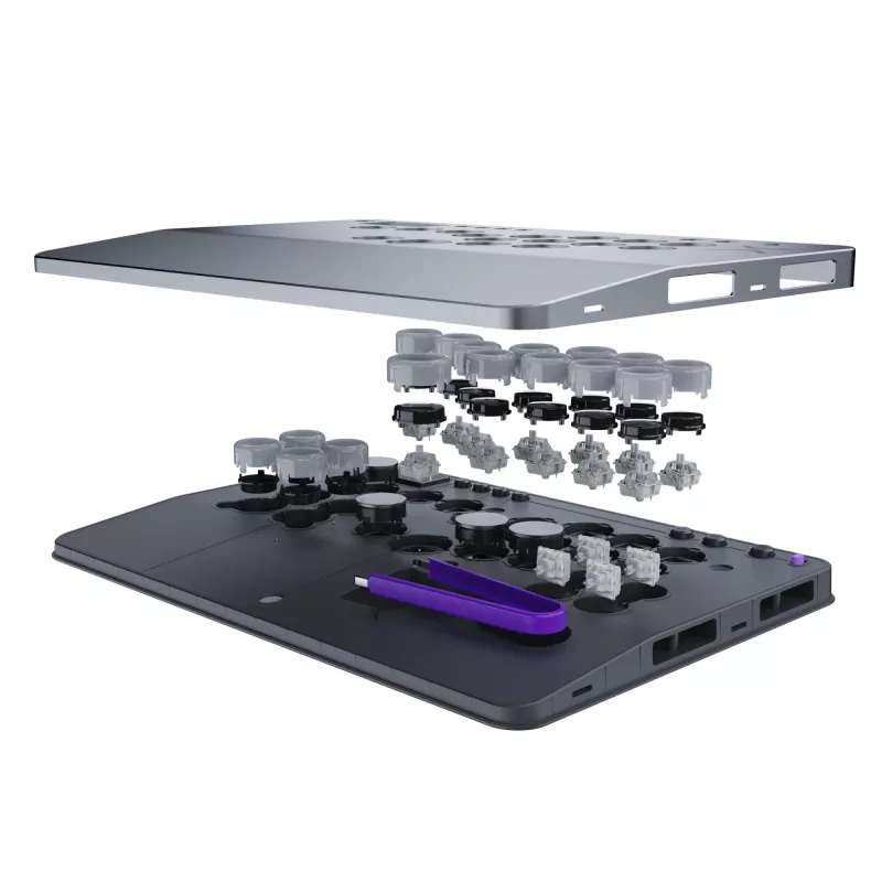 PDP Victrix Pro KO Leverless Fight Stick pilka USB kovos pultas PC, PlayStation 4, PlayStation 5