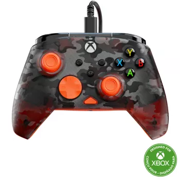 Žaidimų pultas Turtle Beach Rematch Core juoda pilka oranžinė USB laidinis
