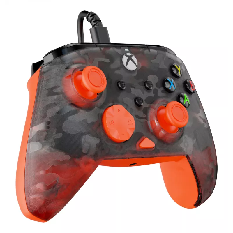 Žaidimų pultas Turtle Beach Rematch Core juoda pilka oranžinė USB laidinis