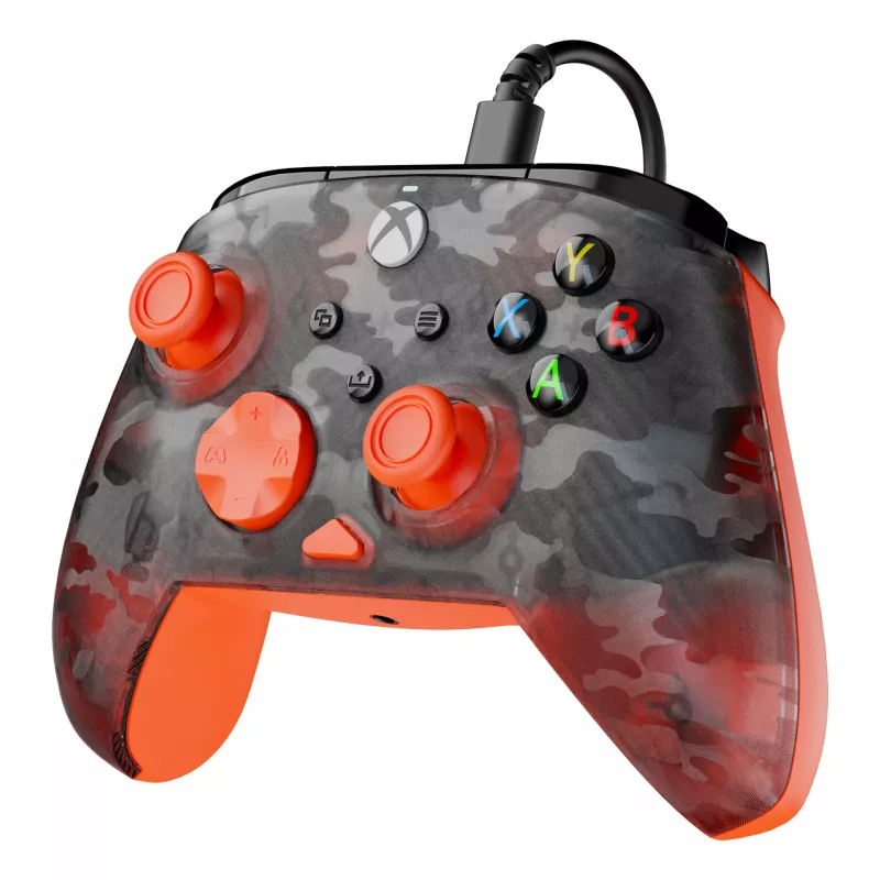 Žaidimų pultas Turtle Beach Rematch Core juoda pilka oranžinė USB laidinis