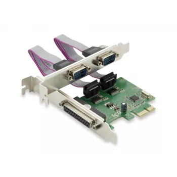 Conceptronic PCI Express kortelė 1 prievadas lygiagretus ir 2 prievadai nuoseklūs