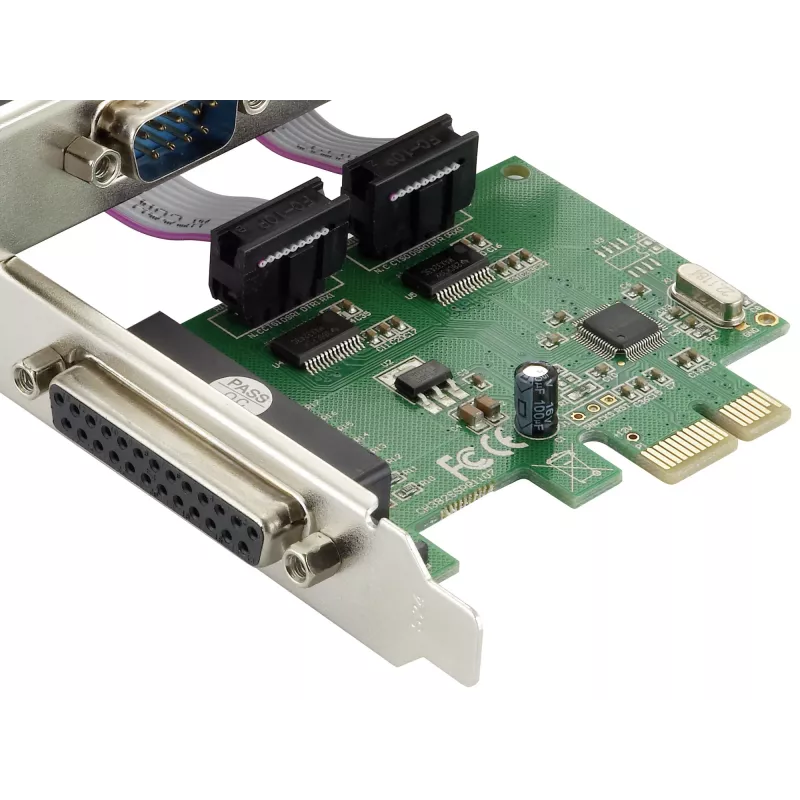 Conceptronic PCI Express kortelė 1 prievadas lygiagretus ir 2 prievadai nuoseklūs