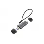 Conceptronic BIAN05G 2-in-1 USB 3.0 dvigubas kištukinis kortelių skaitytuvas, SD/MicroSD 3.0, UHS-I