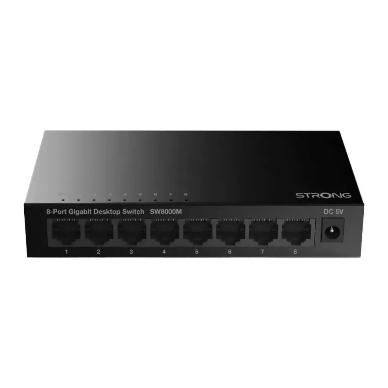 Strong SW8000M tinklo jungiklis Gigabit Ethernet 8 prievadai 16 Gbit/s