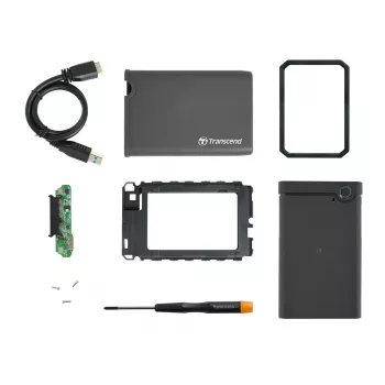 Išorinis HDD/SSD korpusas Transcend TS0GSJ25CK3