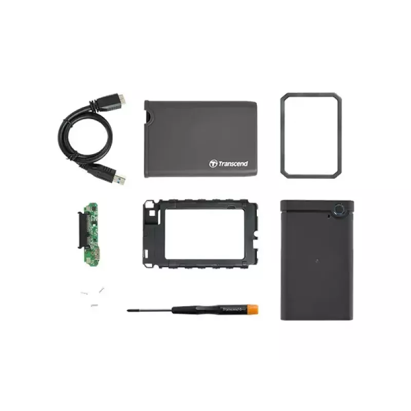 Išorinis HDD/SSD korpusas Transcend TS0GSJ25CK3