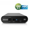 Fantec DB-ALU31 išorinis HDD dėklas 3,5 colio juodas