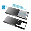Fantec DB-ALU31 išorinis HDD dėklas 3,5 colio juodas