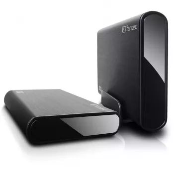 Fantec DB-ALU31 išorinis HDD dėklas 3,5 colio juodas