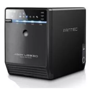 Išorinis kietųjų diskų korpusas Fantec QB-35US3R Juodas