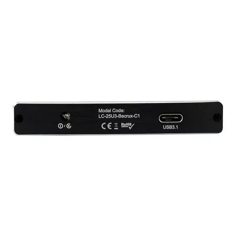 Išorinis HDD/SSD dėklas LC-Power LC-25U3-Becrux-C1 Juodas 2,5 colio