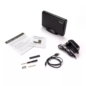 Išorinis HDD korpusas Fantec DB-F35U3 Juodas 3,5 colio