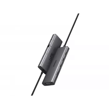 UGREEN Revodok 10-in-1 USB-C stotelė UGREEN 15601 10 prievadų 4K HDMI