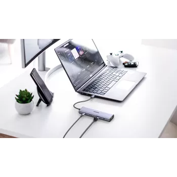 UGREEN Revodok 10-in-1 USB-C stotelė UGREEN 15601 10 prievadų 4K HDMI