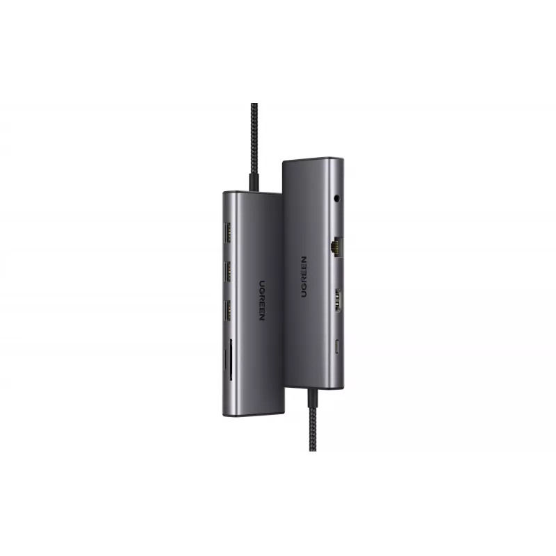 UGREEN Revodok 10-in-1 USB-C stotelė UGREEN 15601 10 prievadų 4K HDMI