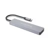 Conceptronic DONN28G 7-in-1 USB 3.2 Gen 1 dokų stotelė, 4K60Hz HDMI, USB-A 5Gbps x 2, USB-C 5Gbps, SD, TF/MicroSD, 100W USB PD
