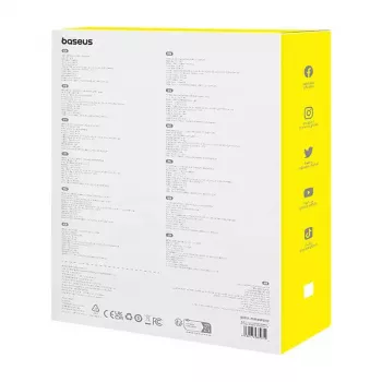 Baseus Hub T-Space USB Type-C stotelė 45W Power Delivery 1m laidas