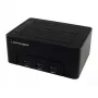 LC Power LC-DOCK-U3-HUB - HDD-Dockingstation mit Netzanzeige, 3-Port-USB-Hub, Ein/Aus-Schalter, Klon-Funktion Schächte: 2 - 2.5 / 3.5 gemeinsam genutz
