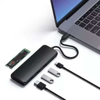 Satechi ST-UCHSEK Laptop Dock su USB 3.2 Gen 2 Type-A, juodas