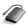 Satechi ST-U4MA3M USB4 daugiafunkcis adapteris 8K HDMI, 100W PD, pilka