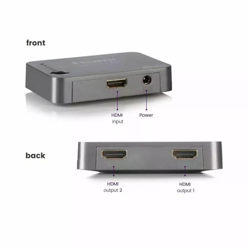HDMI skirstytuvas Marmitek Split 312 UHD HDMI 2x HDMI