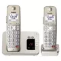 DECT belaidis telefonas Panasonic KX-TGE262GN su dviem rageliais, garsiakalbiu, atsakikliu ir skambučio numerio rodymu