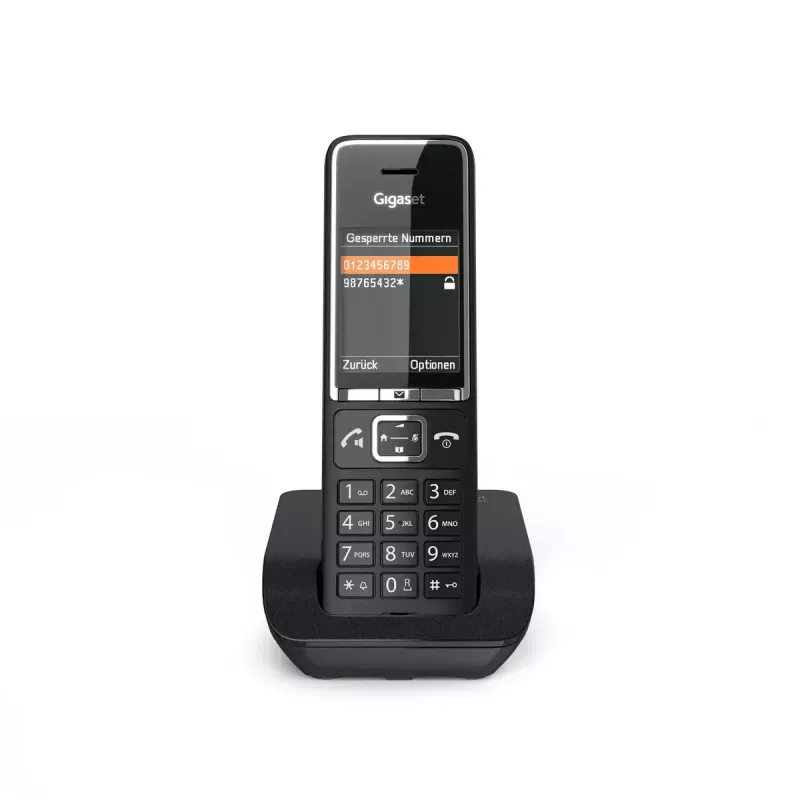 Belaidis analoginis telefonas Gigaset COMFORT 550 su skambučio ID