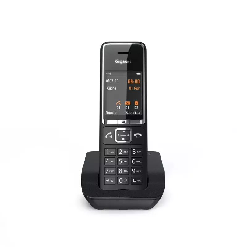 Belaidis analoginis telefonas Gigaset COMFORT 550 su skambučio ID