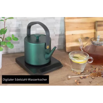Unold 18217 BLITZKOCHER Jade elektrinis virdulys 0,6 L 800 W Žalias