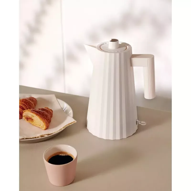 Alessi Plissé MDL06/1 W elektrinis virdulys, 1,0 l, baltas