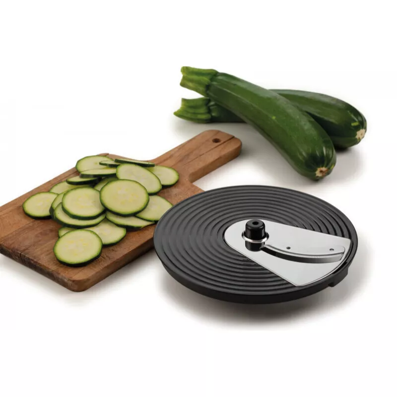 Ariete 1782 Gourmet Pro Moderna virtuvės kombainas, 3L pjaustymo indas, 2L blenderis, 2 greičiai + Pulse, peilių rinkinys + nerūdijančio plieno diskas, sulčiaspaudės priedas, raudonas