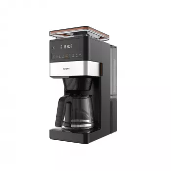Krups Aroma Partner KM8428 kavos aparatas – lašelinė kavavirė su malūnėliu, 1,5 L