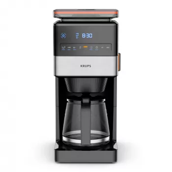 Krups Aroma Partner KM8428 kavos aparatas – lašelinė kavavirė su malūnėliu, 1,5 L