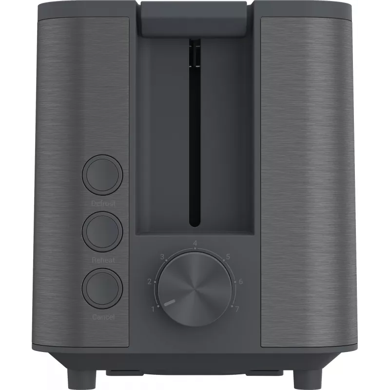 Grundig TA 7340 Inox skrudintuvas 2 griežinėliams 950 W juodas