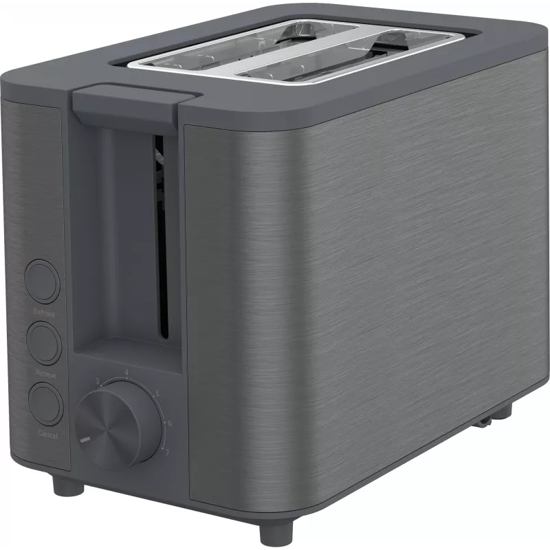 Grundig TA 7340 Inox skrudintuvas 2 griežinėliams 950 W juodas