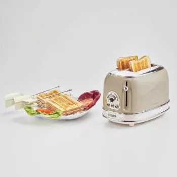 Ariete 0155/03 elektrinė pjaustyklė, 810 W, smėlio spalvos