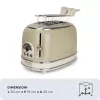 Ariete 0155/03 elektrinė pjaustyklė, 810 W, smėlio spalvos
