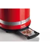 Ariete 149 skrudintuvas su žnyplėmis 2 riekėms duonos – automatinis išstūmimas – atšildymas – 6 skrudinimo lygiai – 800 W – Modern Line – raudonas