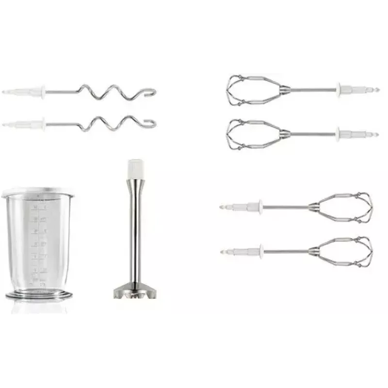 Bosch MFQ4075DE rankinis plaktuvas 550 W sidabrinis, baltas