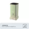 Ariete 2878 Vintage pieno putotuvas – karštų ir šaltų gėrimų putotuvas – kapučinas, šokoladas, tirpūs gėrimai – 500 W – žalias