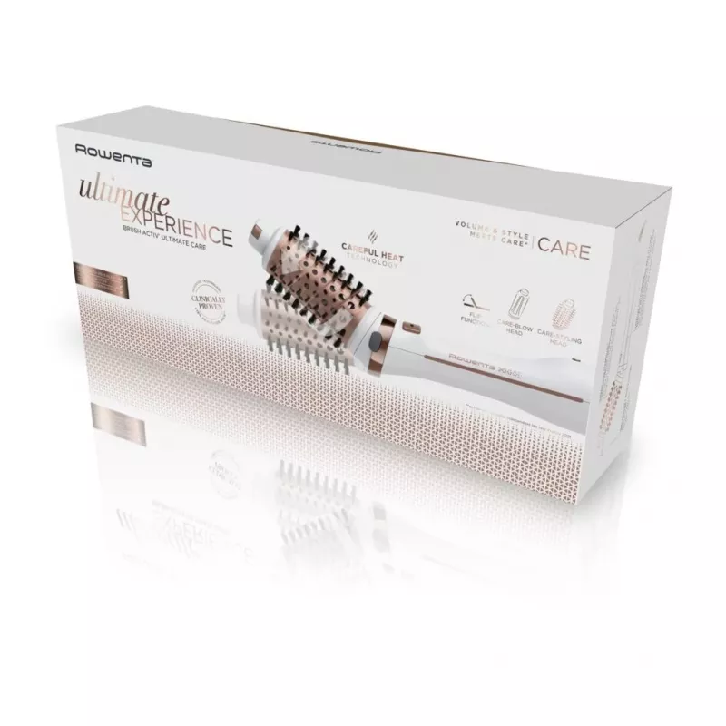 Rowenta Brush Activ Ultimate Care CF9720 karšto oro šepetys Varis, Balta 2 m