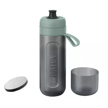 Brita 1052249 vandens filtravimo butelis 0,6 L žalia pilka