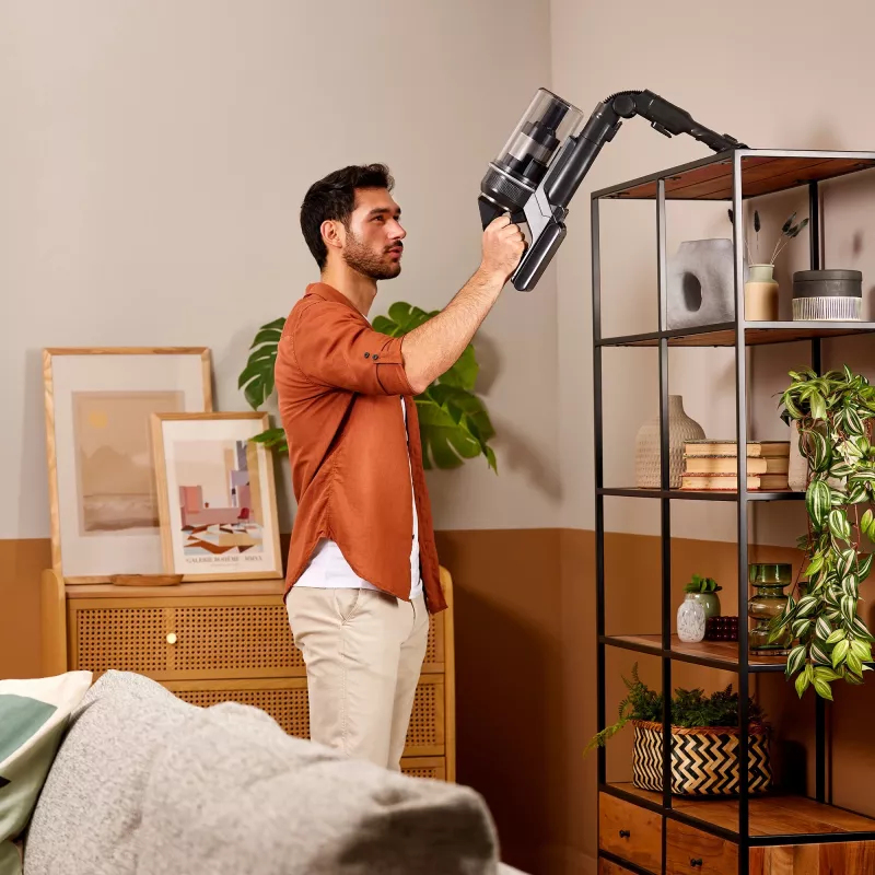 Samsung VS20C85G4PB belaidis 2-in-1 dulkių siurblys, sausas, be maišelio, 550 W, mėlynas