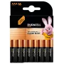 Šarminė vienkartinė baterija Duracell Plus AAA – 48 x 11 x 10 mm, pakuotės svoris 160 g