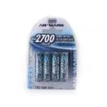 Baterija AA HR6 Ansmann Blister 4 vnt. Akumuliatoriai 2700 mAh